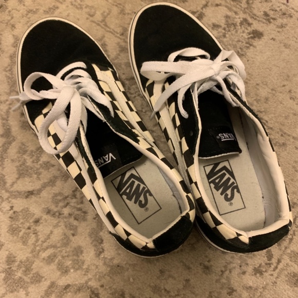 Vans women’s checkered - Picture 7 of 8